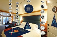 DCL Glow in the Dark Star Wars? Stateroom Decorations