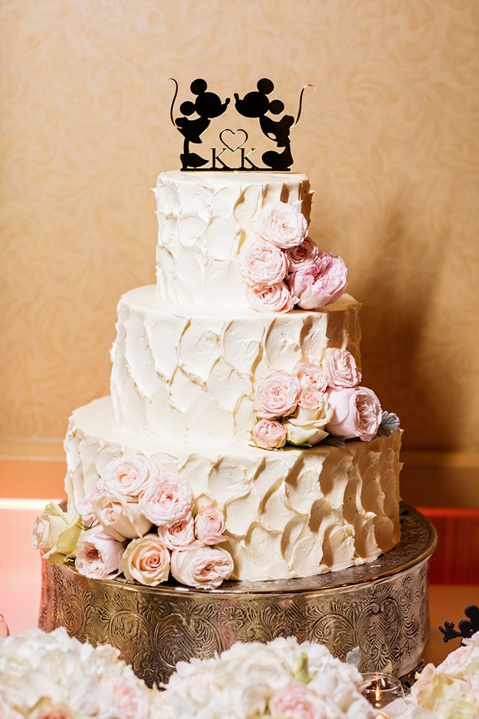 Wedding Cake Wednesday: Buttercream Elegance at Disneyland | Disney