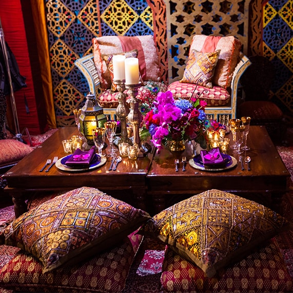 Decor: A Disney's Aladdin Moroccan Inspired Reception ...