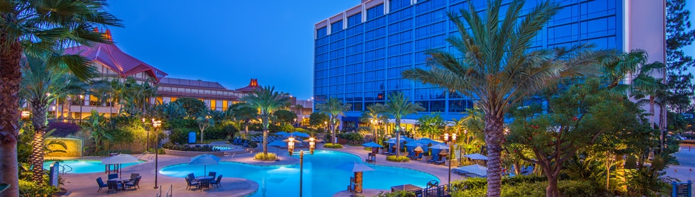 Disneyland Hotel Exterior Disneyland Hotel Exterior
