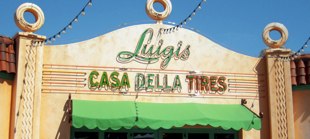 Luigi's Flying Tires