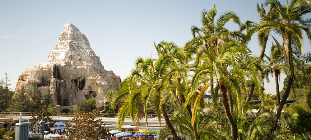 Matterhorn Mountain at Disneyland