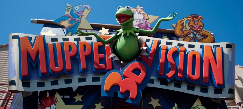 Muppet*Vision 3D Sign