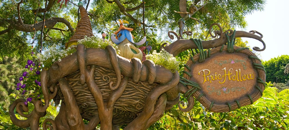 Pixie Hollow Sign