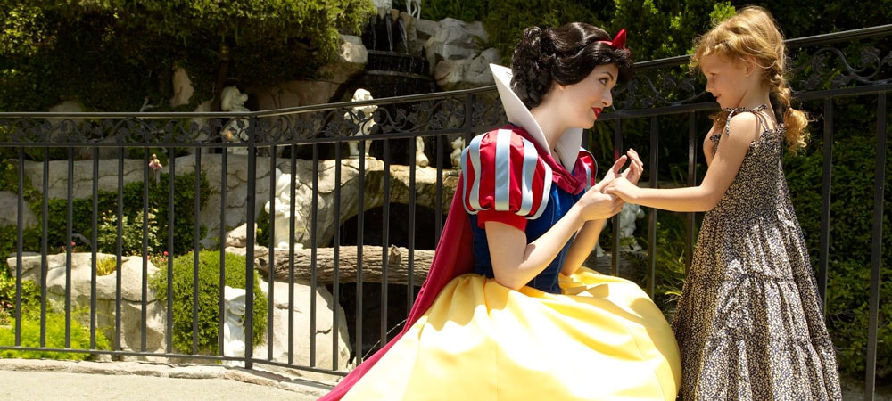 Snow White and a Young Girl
