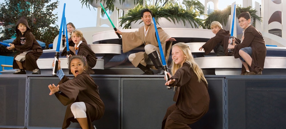 Young Jedi at Jedi Training Academy