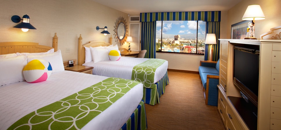 Guest Rooms & Amenities | Paradise Pier | Disneyland Resort