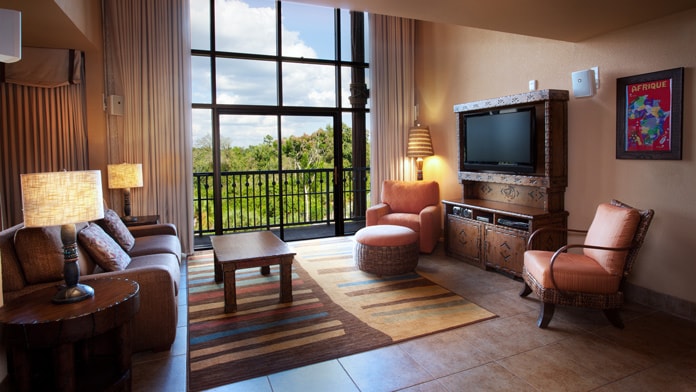 Animal Kingdom Lodge 2 Bedroom Villa Savanna View