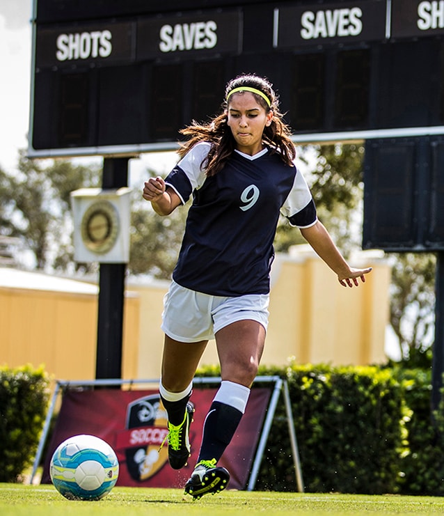 Girls Soccer Slide Girls Soccer Slide