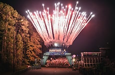Start line of the Walt Disney World Marathon.