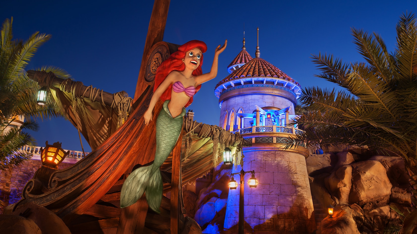 Under The Sea Journey Of The Little Mermaid Magic Kingdom Attractions Walt Disney World Resort