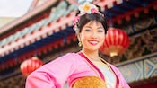 Mulan's Meet and Greet at Disney's California Adventure Park for Lunar New Year