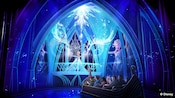 Interpretación artística de la atracción Frozen Ever After en Epcot