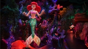 Ariel the Little Mermaid in animatronic form