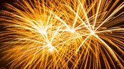 Fireworks illuminating the night sky
