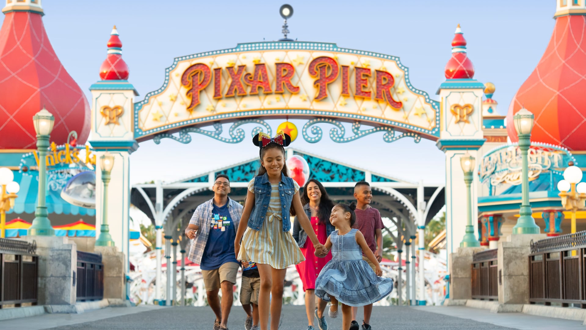Image result for pixar pier entrance