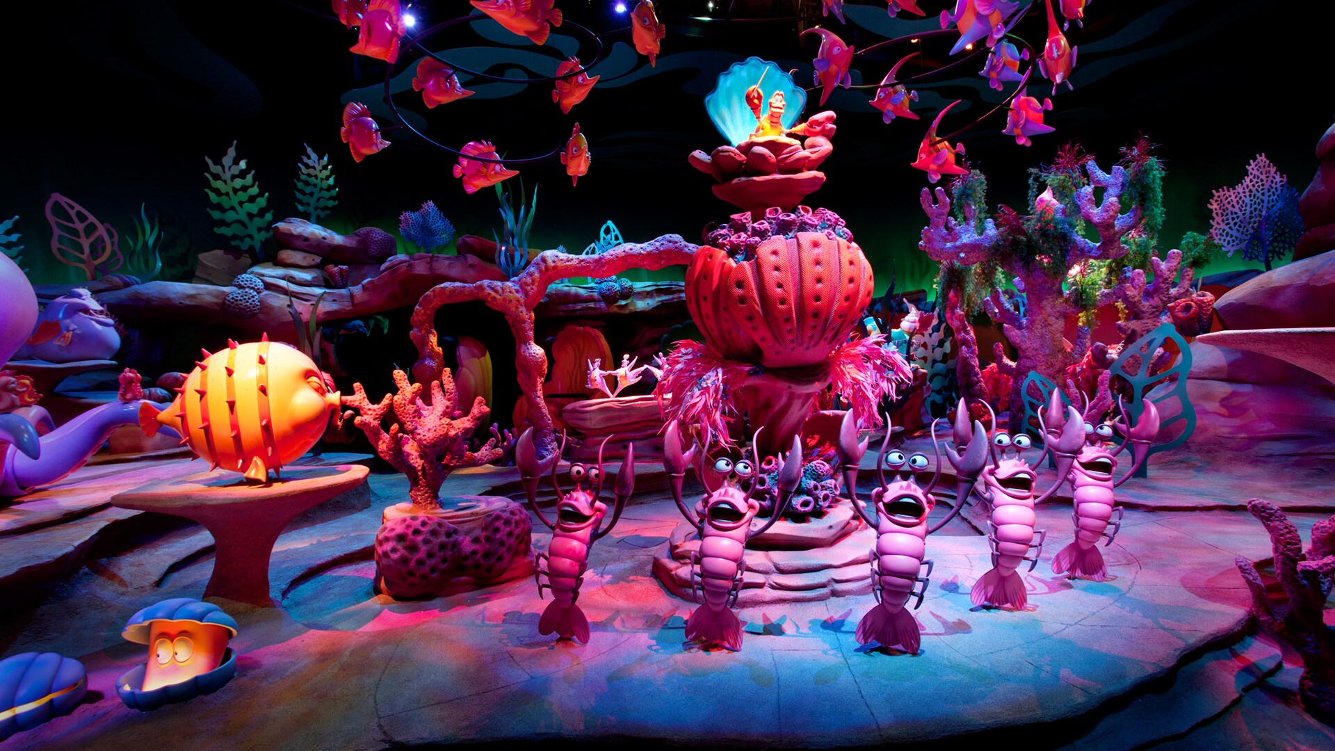 The Little Mermaid Ariels Undersea Adventure California - 