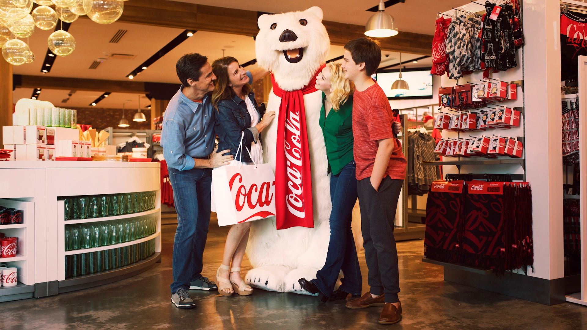 Urso Polar da Coca-Cola no Disney Springs