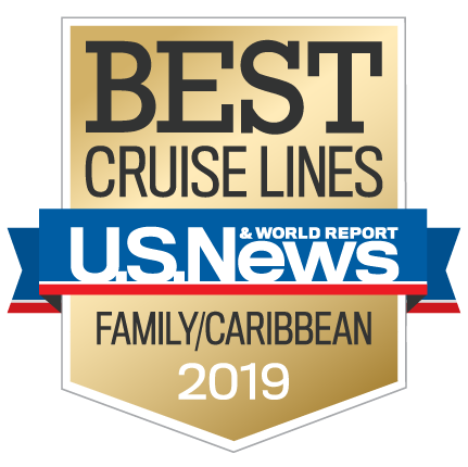 Cruises Family Cruises Disney Vacations Disney Cruise Line - a plaque shaped logo that says best cruise lines family caribbean 2019 from