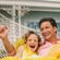 Una familia en un hotel Disney Resort