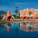 La enorme área de la piscina en Disney's Art of Animation Resort