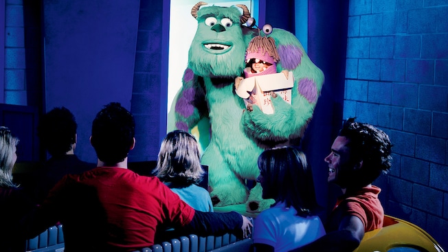 Monster's Inc at Disneyland, Boo from Monster's Inc Pictures