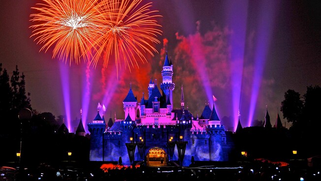 Image result for disneyland california fireworks