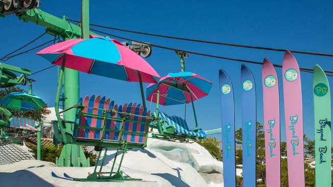 Chair Lift Blizzard Beach Attractions Walt Disney World Resort