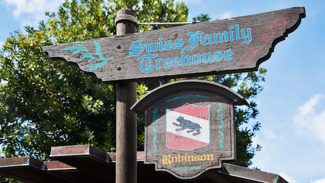 Swiss Family Treehouse Swiss Flag