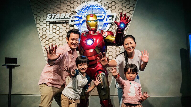 Iron Man Tech Showcase スターク インダストリーズ提供 アトラクション 香港ディズニーランド リゾート