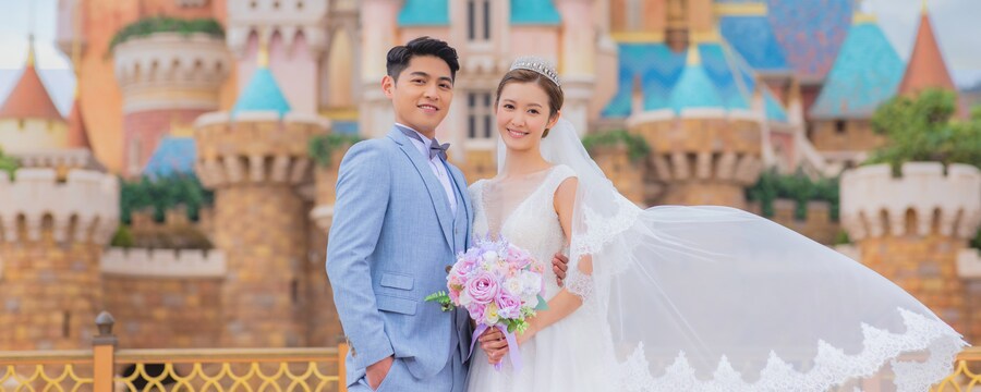 ウェディング フォトグラフィ パッケージ 香港ディズニーランド リゾート
