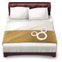 Icono de una cama Icono de una cama