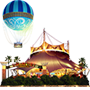 Disney Springs Icono de la carpa de Cirque du Soleil